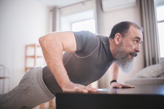 Zůstaňte ve formě doma: Efektivní tréninky s vlastní váhou